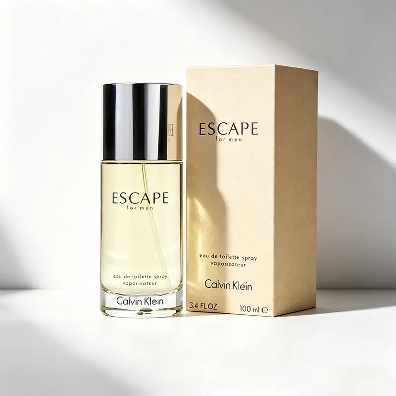 Calvin Klein Escape for Men Eau de Toilette 3.4 fl oz / 100 ml Aromatic Green/Refreshing Spicy