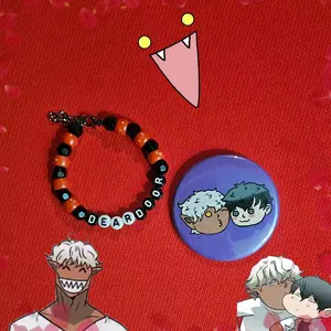 Dear Door Kandi Bracelet and Pin!