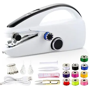Sewing Machine for Beginners, Adults, Small Mini Sewing Machine for Hemming, 2 Speed, Easy to Use, Hemming Machine, Sewing Kit for Quick Repairs