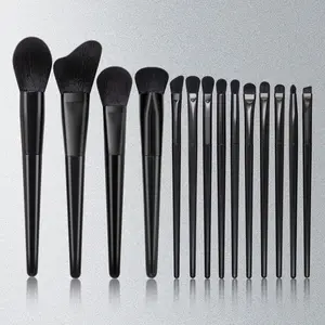 Professional 14-Piece Makeup Brush Set, Brush Kit, Soft Cosmetic Brushes, Ultra-Soft Powder Brushes, Blush Brushes, Contour Brushes, Foundation Brushes, Eyeshadow Brushes