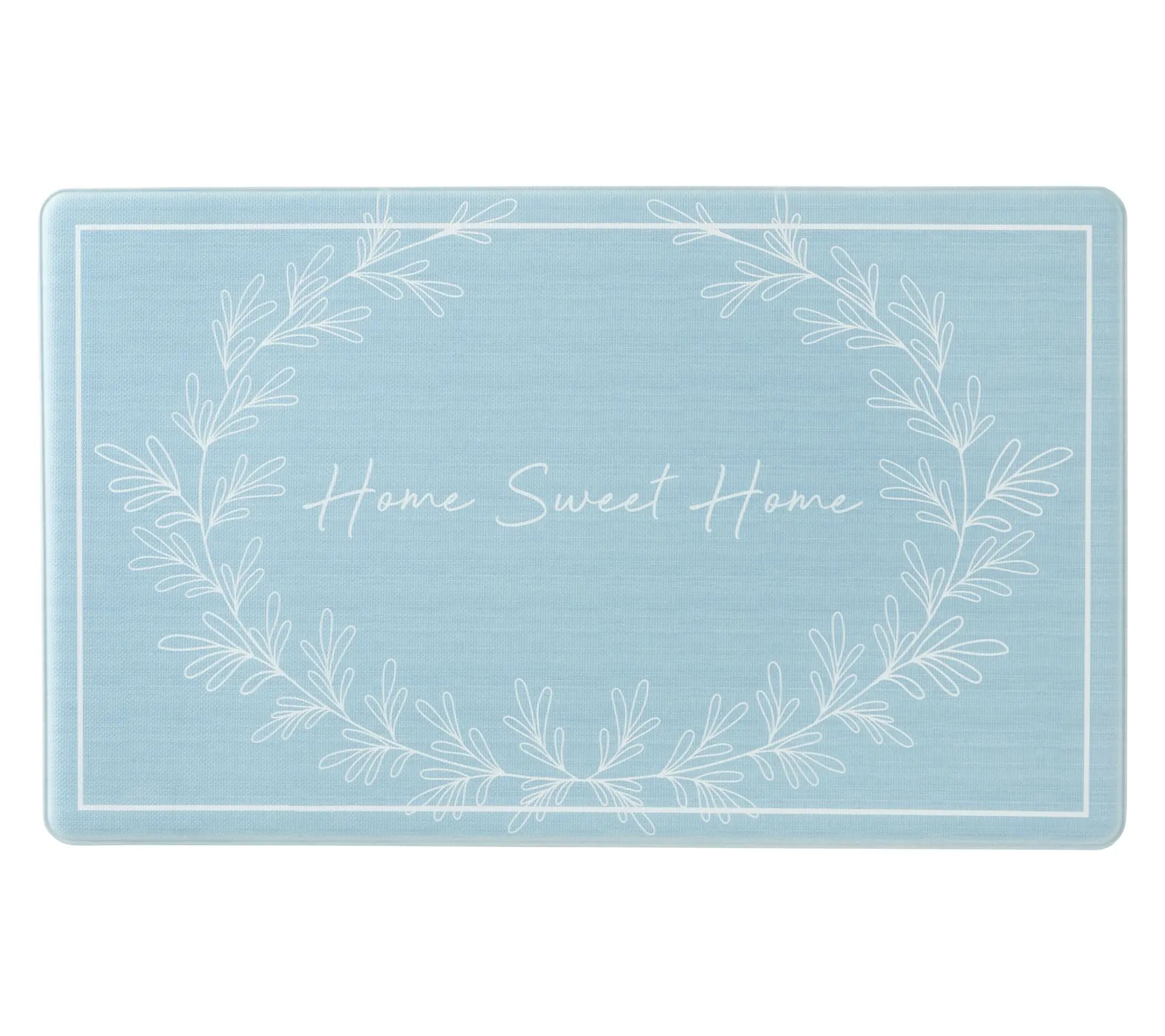 Martha Stewart Bloomfield Home Sweet Home 18"x30" Kitchen Mat
