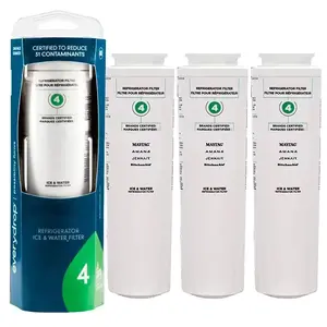 EveryDrop by Whirlpool EDR4RXD1 Refrigerator Water Filter, Filter 4 Replacement for UKF8001, 4396395, WF50, NSF Certified to Reduce 31 Contaminants Including Lead, Pesticides & Pharmaceuticals, 6-Month / 200 Gallon Lifespan