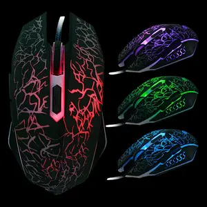 Wired Gaming Mouse – 2400 DPI, 6-Button Ergonomic Optical Mouse