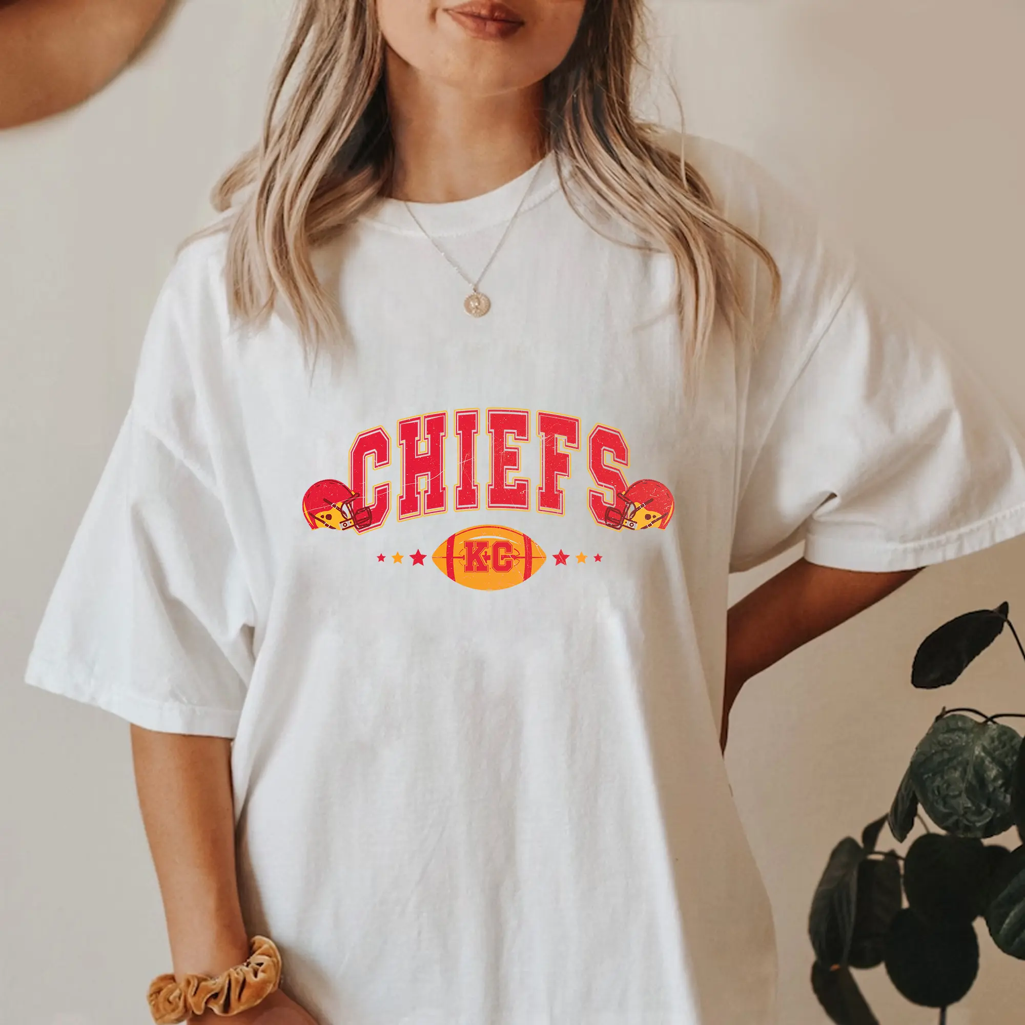 Chiefs KC Football Tee, Health Training T-Shirts, Healthy Sports T-Shirts, Gifts For Sports Enthusiasts