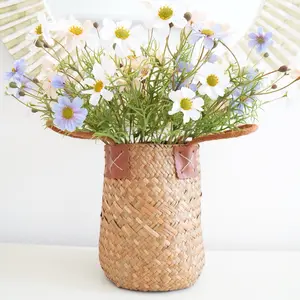 Daisy Artificial Flowers | Artificial Flowers Arrangement | Home Decorations | DIY| Gifts Daisies Bouquet Decorative Fruit Plants Ornaments Light