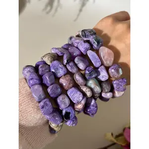 Charoite Bracelet | Choose Your Exact Bracelet | Genuine Russian Purple Charoite Crystal | Calming