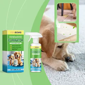 Yegbong Pet Stain Remover for Cats and Dogs, Food Grease and Mucus Cleaning Solution, Effective Pet Saliva Cleaner