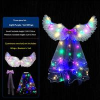 New Wings (Set of Three) Glowing Purple