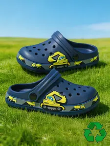 Kids Hole Shoes for Boys and Girls, Casual Outdoor Sports, Cartoon Pattern, Fashionable and Versatile, Lightweight and Comfortable, Lightweight Sandals