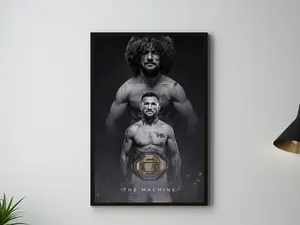 Merab Dvalishvili, The Machine, Georgian, Poster, UFC Poster, Poster Ideas, Fighter Poster, Athlete Motivation, Wall Decor, MMA fighter