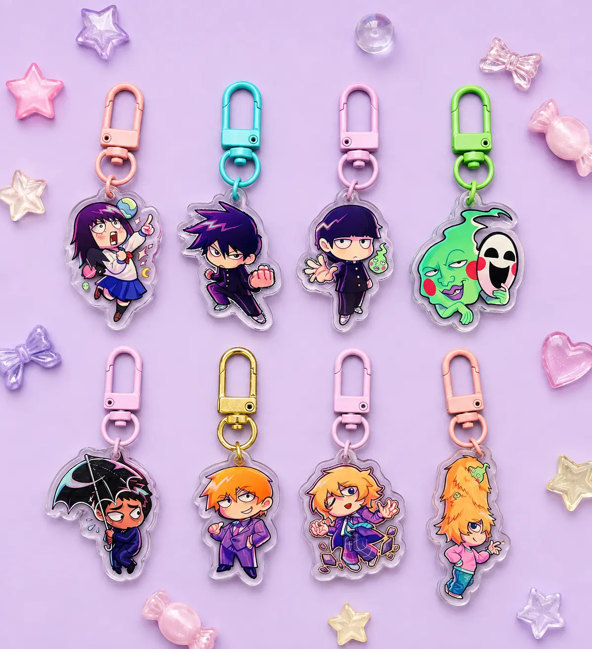 Mob Psycho Birthday Gift For Fan Bags Accessories