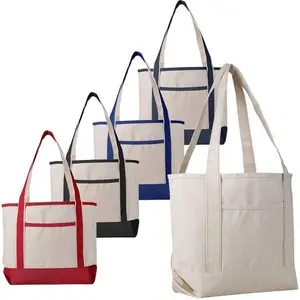 Heavy Duty Wholesale Canvas Beach Tote Bags - Medium