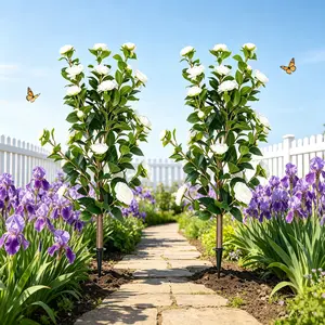 2 Pcs Artificial Camellia Tree, 36" Artificial Tree Plants Outdoor Faux Plants in Pot, Artificial Flower for Outdoors Front Porch Decor, Greenery Faux Fake Tree Plant for Indoor Outdoor Home Decor.