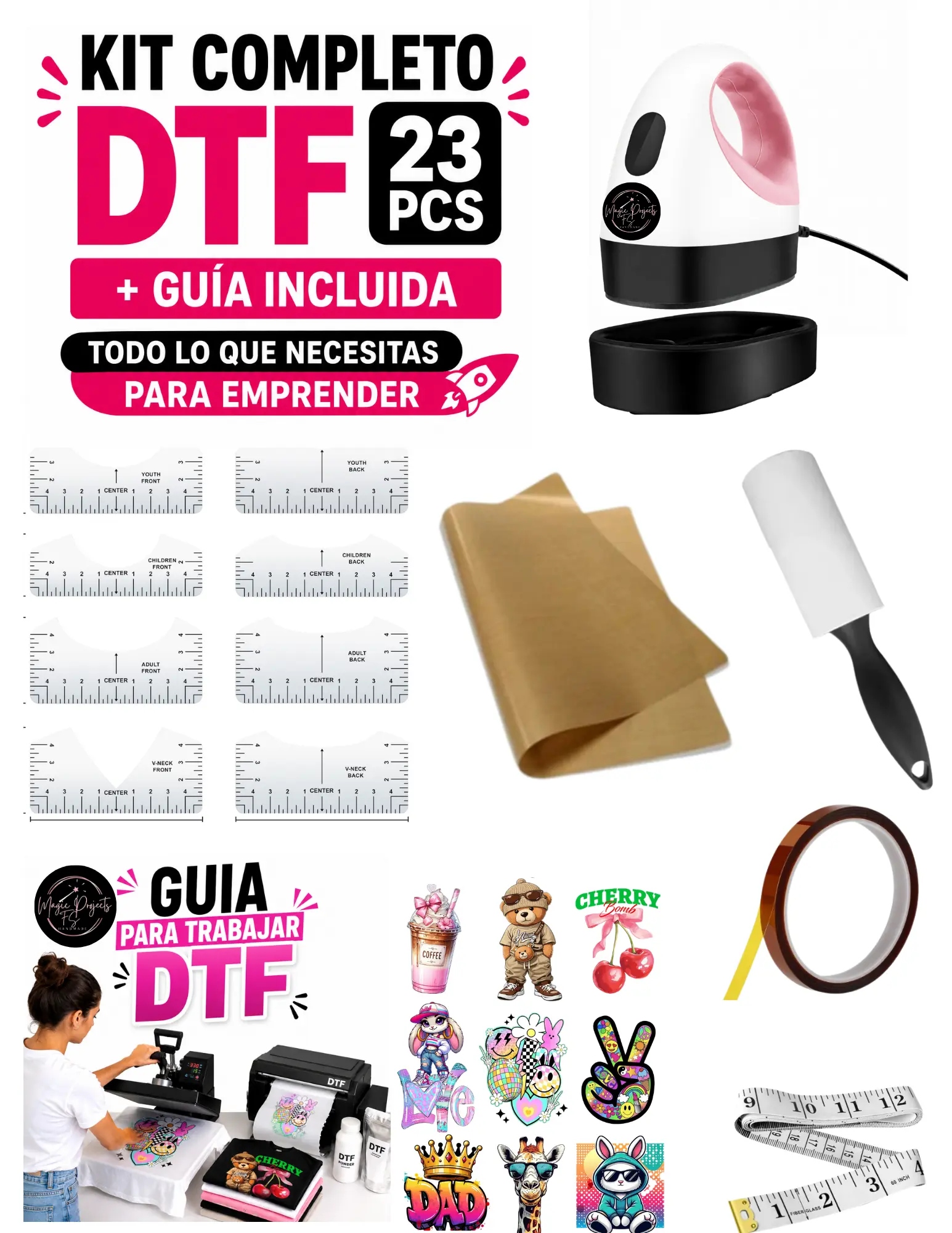 DTF Starter Kit for Home-Based DIY Scrapbooking & Stamping Projects