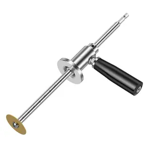 PVC Pipe Inside Cutter with Diamond Grit Cutting Wheel and Handle, Fit for 1-1/2 Inch to 8 Inch,7 Inch Adjustable Cutting Depth,1/4in Hex Shank Fit for Impact Drivers and Drills,TikTokShopBlackFriday