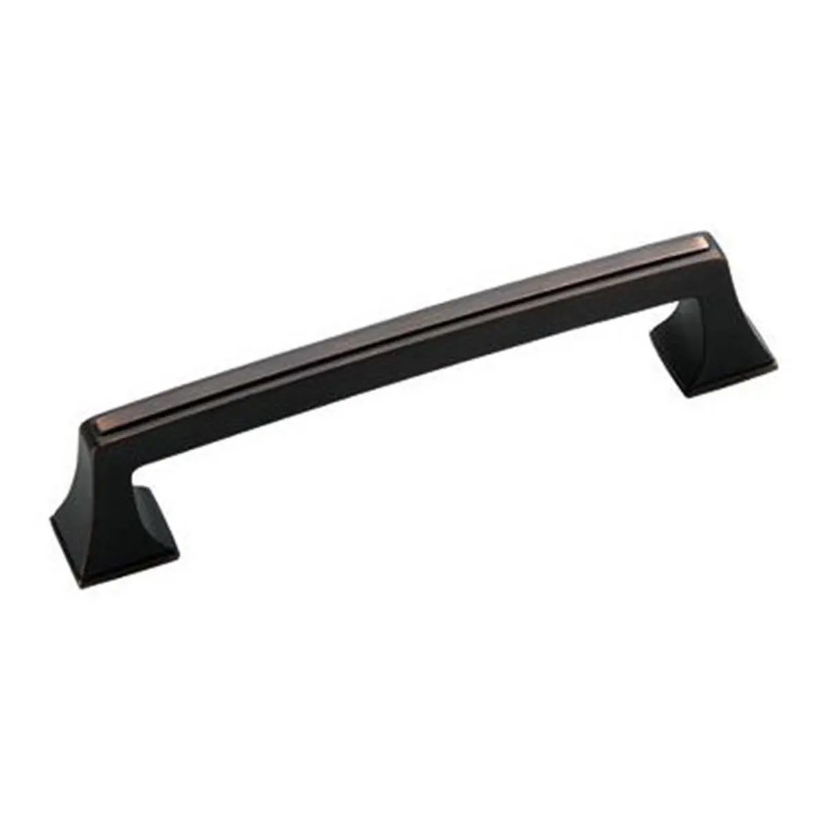 212 MAIN Amerock BP53529-ORB 128mm Door Pull - Oil Rubbed Bronze Finish, Feminine Curve Design