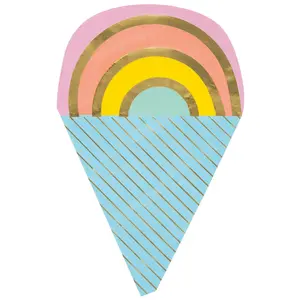 Ice Cream Cone Shaped Napkins