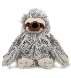 SUPER-SOFT PLUSH - GREY SLOTH 7"