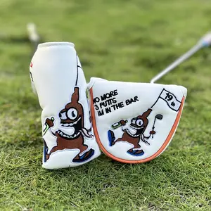 Pirate Golf Club Head Cover, Golf Putter, Durable & Stylish Design, Perfect Fit for Most Clubs, Essential Golf Accessory for Protection