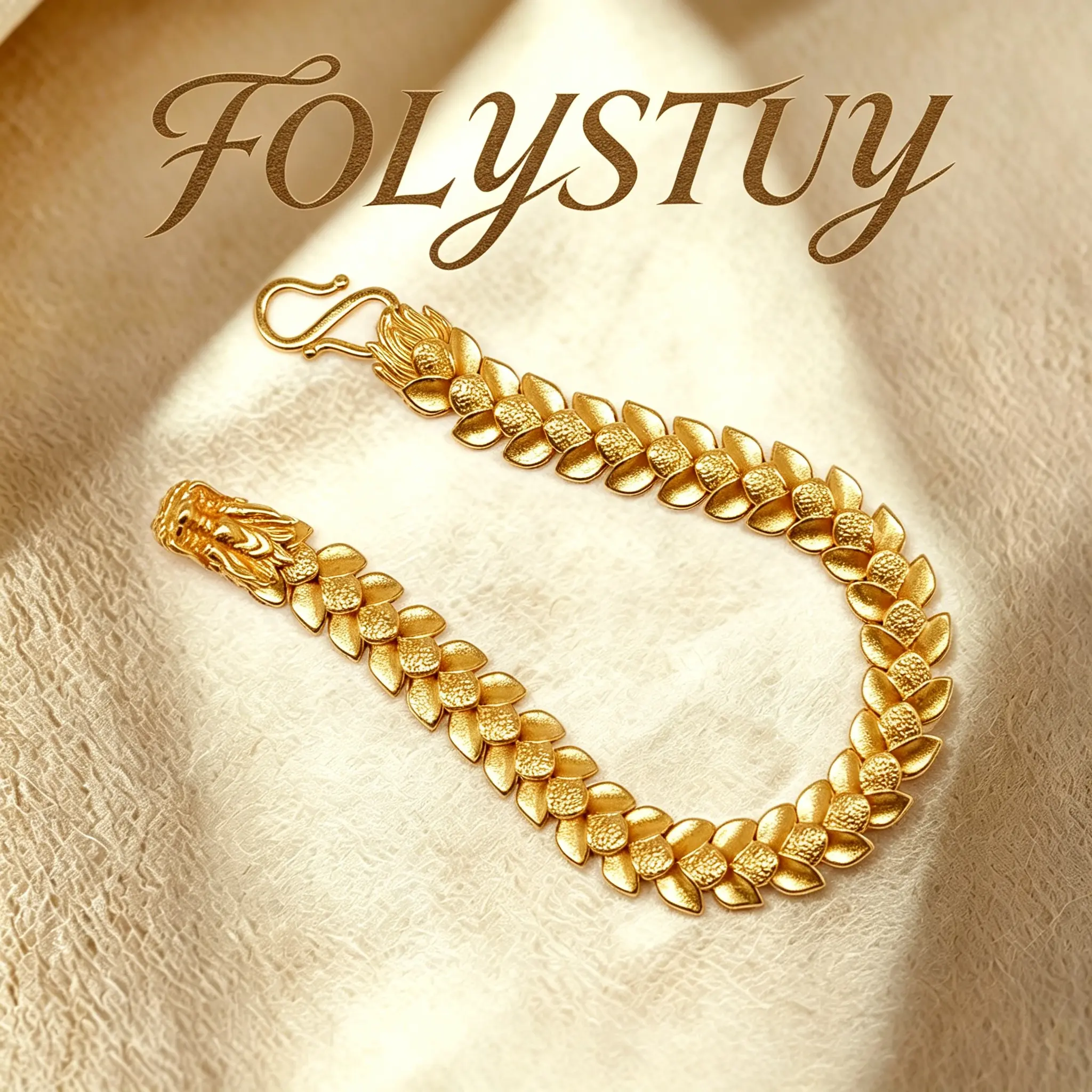Length: 7.87 inches, Width: 9 mm. [FOLYSTUY (YNW02) Handmade dragon bracelet, dragon bone bracelet, suitable for both men and women, and can be worn as a gift]