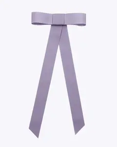 Arc and Bow The Mila Bow in Thistle Grosgrain Ribbon Medium Train