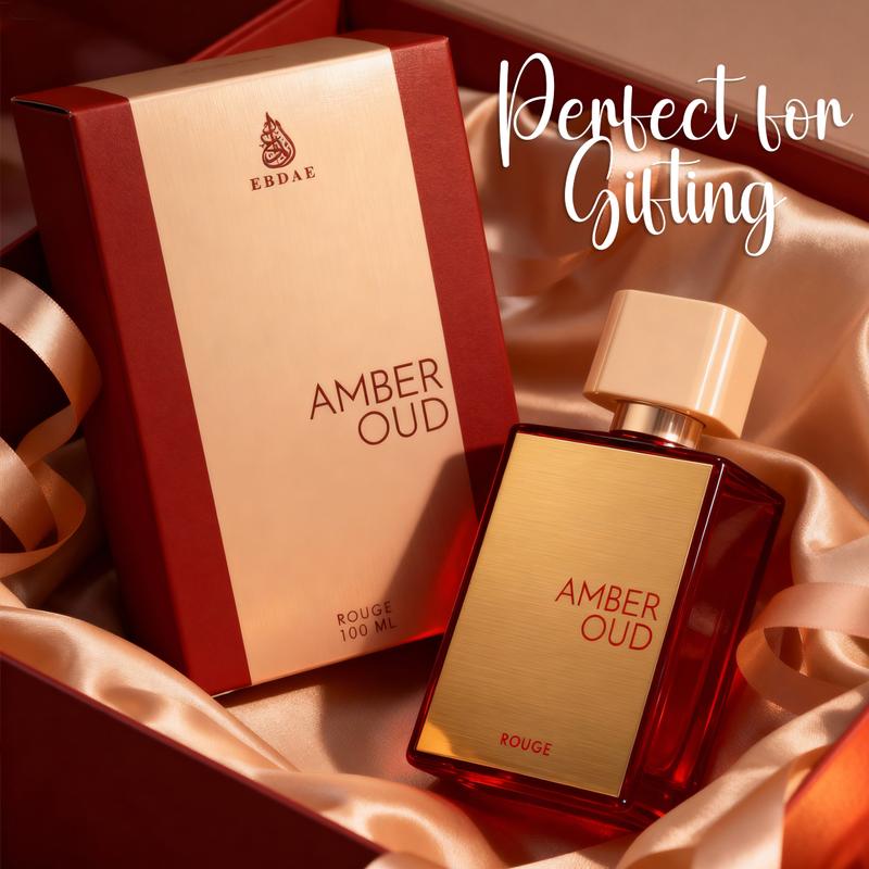 EBC Amber Oud Rouge Perfume for Women, 100ml Eau de Parfum