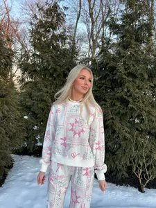 Brooke Bow Patchwork Lounge Set