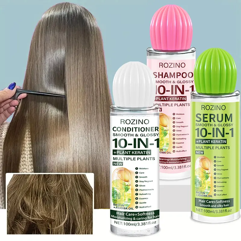 DARK TEA BROWN+10-in-1 Hair Care Kit