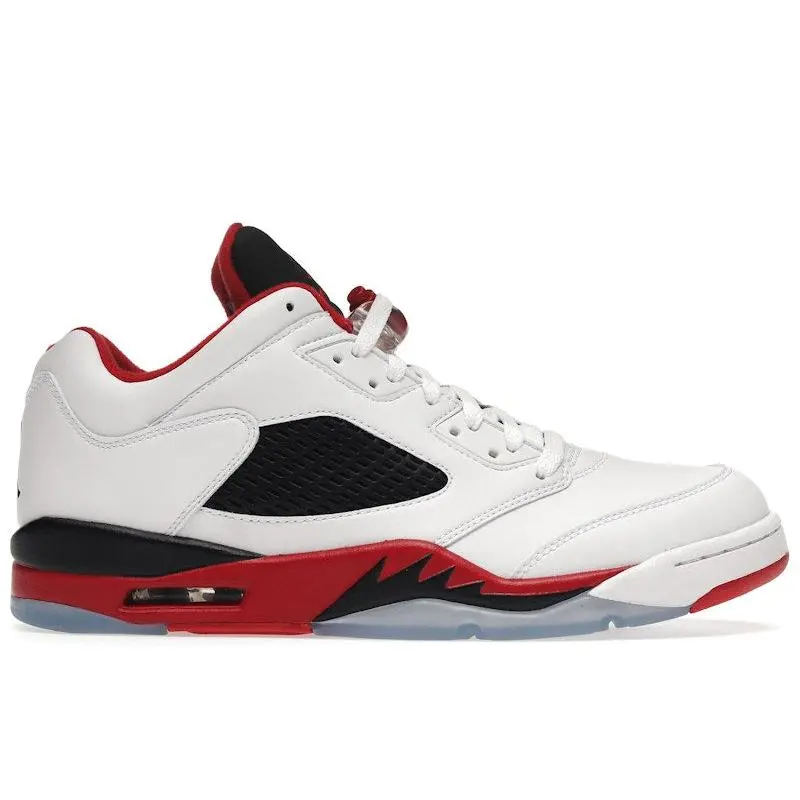 Jordan Men's 5 Retro Low Fire Red, from StockX