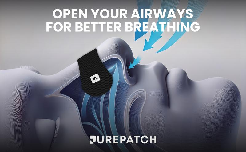 Pure Patch Nose Strips - Breathe Easier, Relieve Congestion & Boost Performance