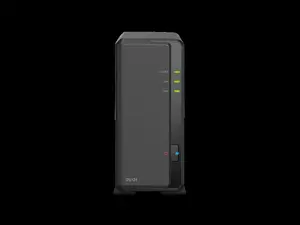 Synology DS124 Synology DiskStation DS124 1-Bay NAS Enclosure, 1 X 3.5/2.5" Sata Hdd/Ssd Drive Bay, 1 X Gigabit Ethernet Port