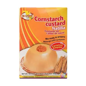 Su Sabor Caramel Custard Mix 300g - Ready to Prepare Cornstarch Natilla Arequipe Flavor