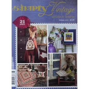 Simply Vintage Quilts and Crafts  Autumn 2018  No 28