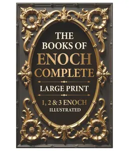 The Books of Enoch Complete LARGE PRINT (Illustrated): 1, 2 & 3 Enoch With Authentic Illustrations, Insightful Introductions and Commentary