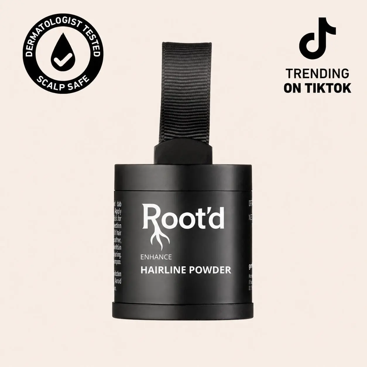 Hairline Powder - Root Touch Up Hair Coverage - Bald Spot Concealing Hair Powder for Women & Men - 48-Hour Stain-Proof Daily Herbal Hair Dye Herbal Hair Color Blonde Highlight Mixed Blonde Balayage Haircare Kit