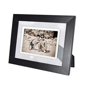 212 MAIN Floating Infinity Photo Frame - 4x6 in Baby & Maternity Decoration, Durable Metal & Glass Frame, Natico Originals 60-1246 Gift