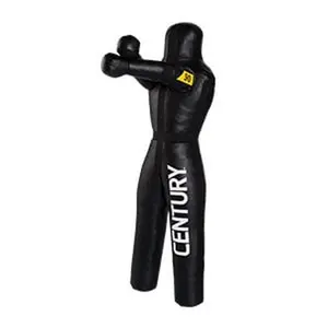 212 MAIN Century 101690 90lb Grappling Dummy - Black Sports Training Aid with Posable Arms
