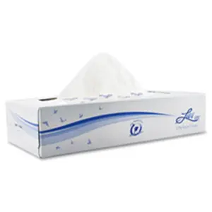 212 MAIN Livi VPG 2-Ply Virgin Fiber Soft Thick Plain Emboss White Facial Tissues for Home Care Supplies