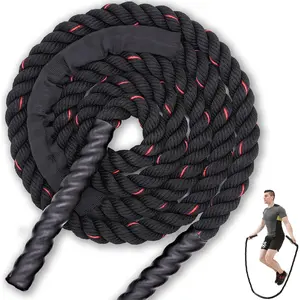 Jump Rope, Weighted Jump Rope for Men Women, 2.8lb Heavy Jumping Ropes for Fitness, Adult Skipping Rope for Home Gym Exercise, Improve Strength and Building Muscle Workout Equipment
