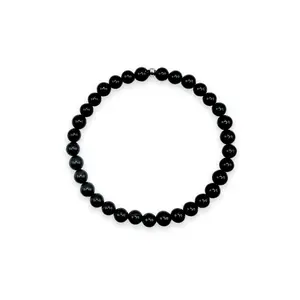 Men's Black Onyx Mini Stacker Bracelet