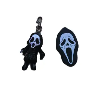 the Ghostface Collection by Plastered Design Co. Keychain, Lighter Case and more totally awesome
