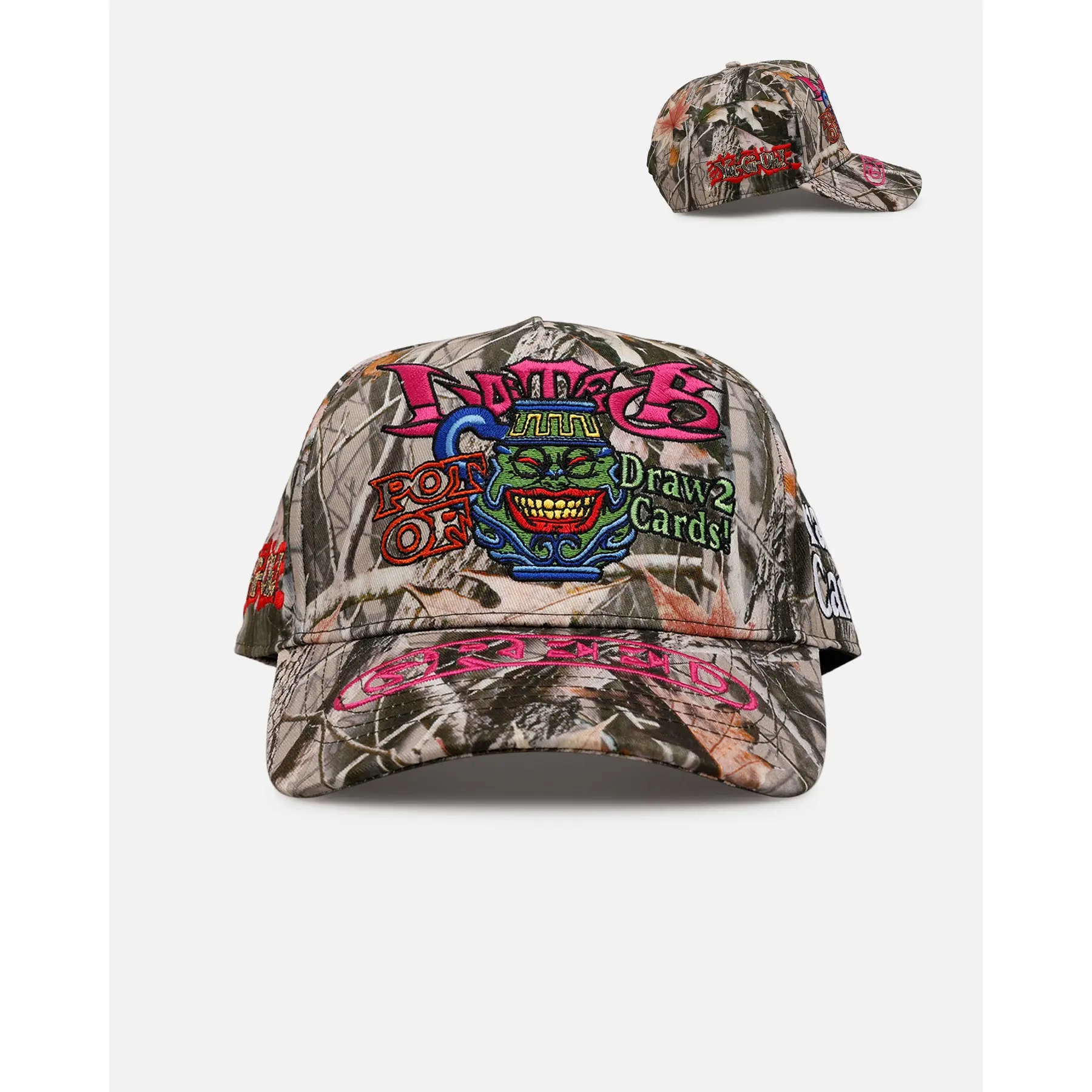 Loiter X Yu-Gi-Oh! Pot Of Greed Camo Snapback Hat Real Tree Camo Loiter X Yu-Gi-Oh! Pot Of Greed Camo Snapback Hat Real Tree Camo