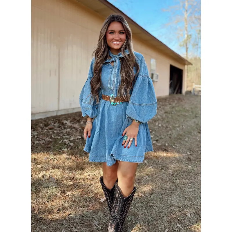 puff sleeve denim jacket - TikTok Shop