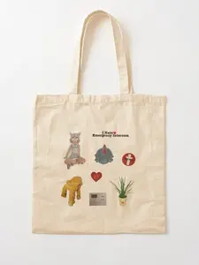 Sale up to 50%, Limited flash Deal, Emergency Intercom Merch Sticker Pack Cotton Tote Bag