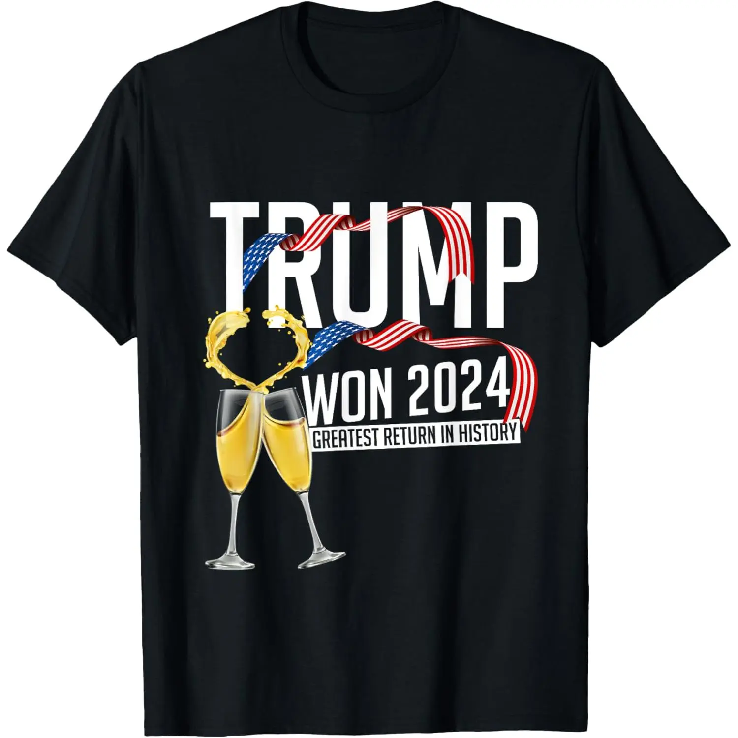 Donald Trump Won 2024 Election Inauguration Men Women Kids T-Shirt