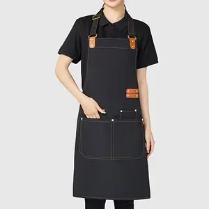 Waterproof & Oil-Proof Apron, Adjustable Bib Design, Durable Kitchen Cooking Accessory, Perfect for Restaurants & Home Use, Kitchen Cooking Aprons