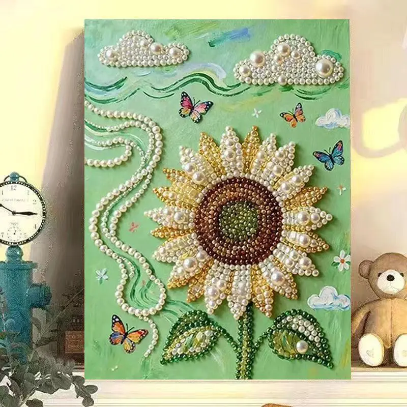 Shining Pearl DIY Art Painting - Easy for beginners, a exquisite handcrafted light luxury choice, elegant finished piece that brings artistic flair to your home space Shining Pearl DIY Art Painting - Easy for beginners, a exquisite handcrafted light luxury choice, elegant finished piece that brings artistic flair to your home space
