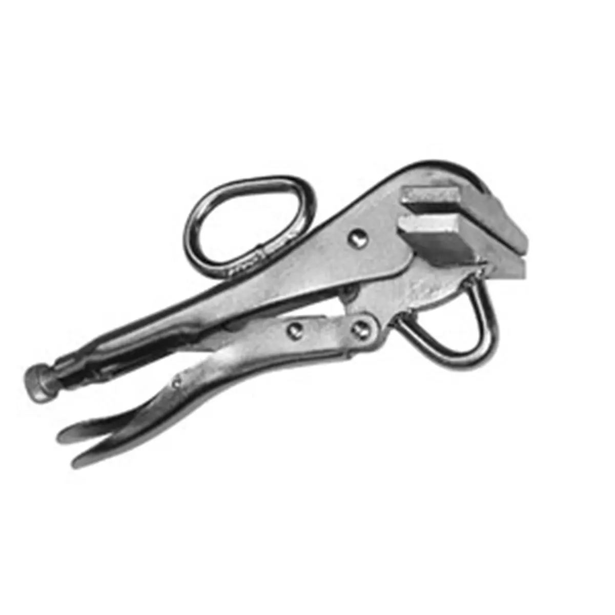 Steck Ez Pull Alloy Steel Pliers - 20085 Model, 2000 lb Capacity, 2.50 lbs Weight, 3-1/2in. x 1in. Size, Locking Grip, Wide Jaw, Quick Access Grip, 2 Rings, Flange Compatibility, Evenly Distributed Pulling Force, for Pins, Dent Removal Technicians