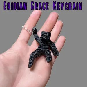 Hail Mary Project Move Grace Rocky Character 3D Printed Keychain Sci-Fi Display Collectible Accessory