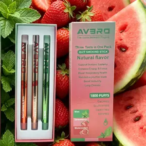 Vitality Fresh Dual-Side Herbal Fragrance Stick, Natural Plant Aroma, Lightweight Easy to Carry for Travel, Study & Office